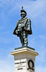 Fototapeta na wymiar Vittorio Emanuele II statue, Italy