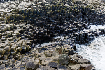Basalt columns of Giants Causeway