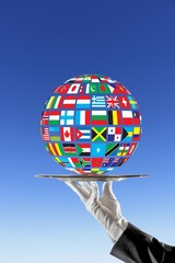 World in Hand, globe