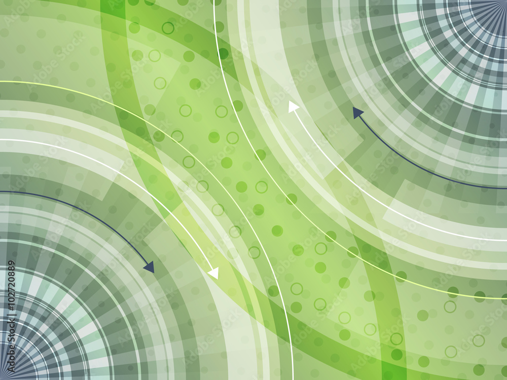 Poster abstract futuristic technology innovation background with circular pattern.