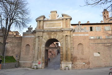 Porta Valbona in Urbino – Italy    © D. Fabri