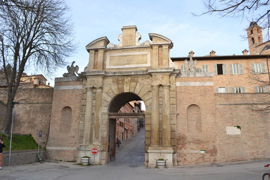 Porta Valbona in Urbino – Italy   