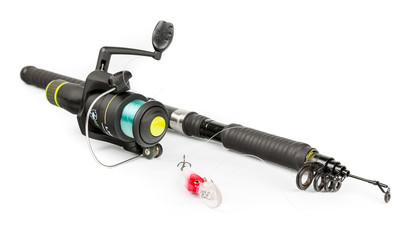 Fishing rod and bait © PASTA DESIGN