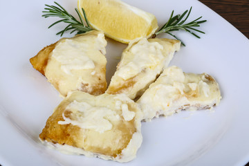 Baked perch