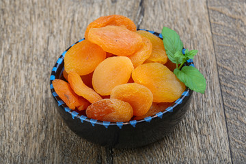Dried apricots