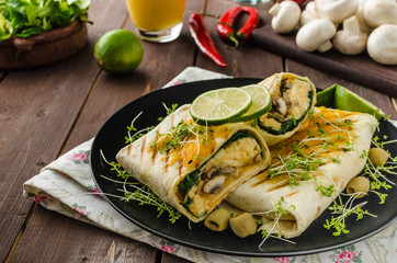 Breakfast burrito
