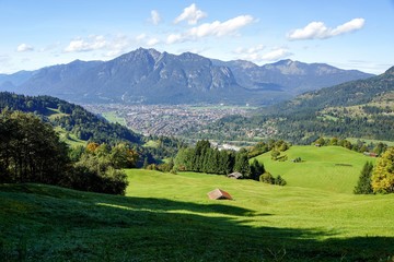 View on Garmisch