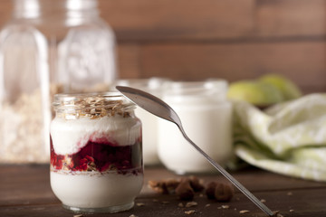 yoghurt and granola
