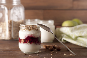 yoghurt and granola