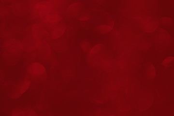 Romantic red bokeh abstract valentine background