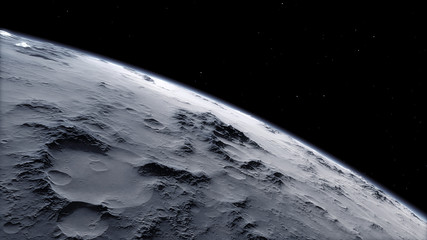 Image of beautiful Space with planets 