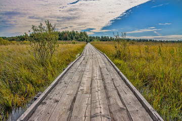 Footbridge in Karlstad