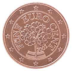 euro cent coin