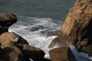 Atlantic waves, Peniche, Portugal.