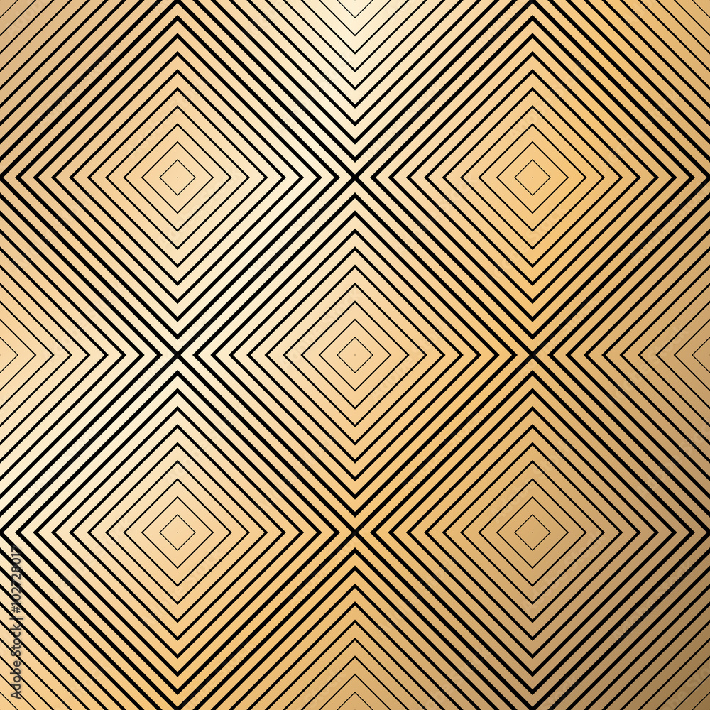 Poster Geometric seamless pattern. Simple regular background. 