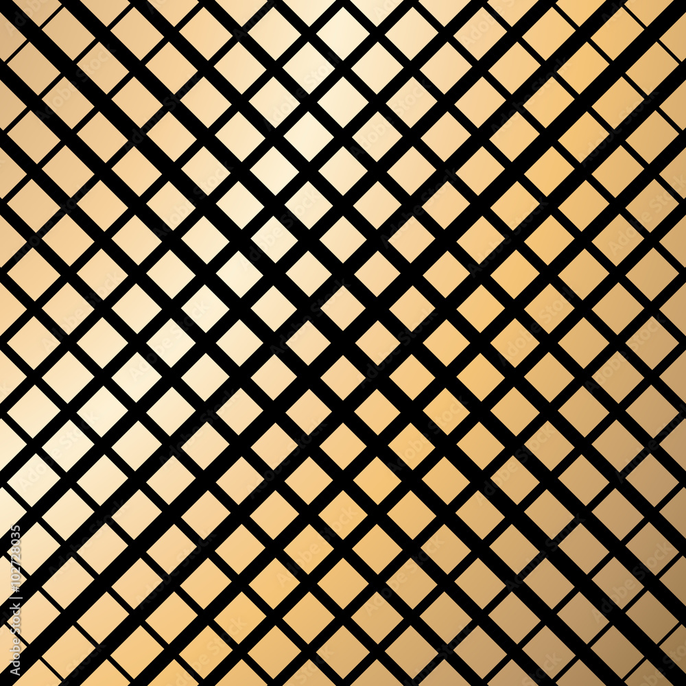 Poster Geometric seamless pattern. Simple regular background. 