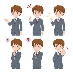 ビジネスマン　セット