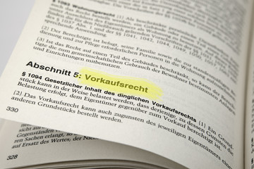 Vorkaufsrecht