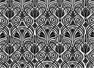 Ornament mit Blumenmotiv