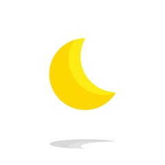 Month / Moon. Icons. Vector illustration.