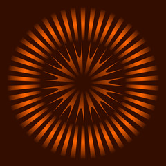 Obraz premium Sun Burst Design