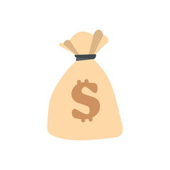 Money bag or sack flat