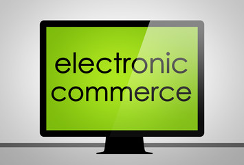 electronic commerce - computer concept