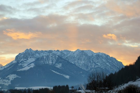 Winterlandschaft am Wilden Kaiser © bestfoto95