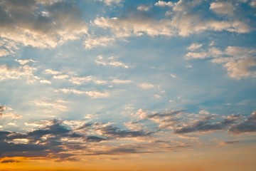 Fototapeta premium Clouds in the sky