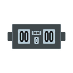 Scoreboard flat icon 