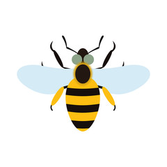 Bee flat icon