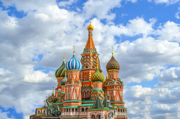 Saint Basil's Cathedral (Red Square in Moscow)