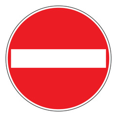 no entry road