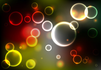 Abstract bokeh background.