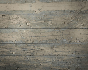 Old wood with paint peeling off. Old wooden background/ texture