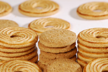 round biscuits 
