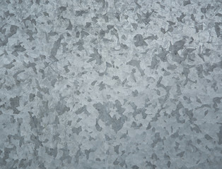 Texture of zinc plate surface background pattern