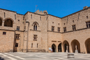 Fototapeta premium Palace of the Grand Master of the Knights of Rhodes..