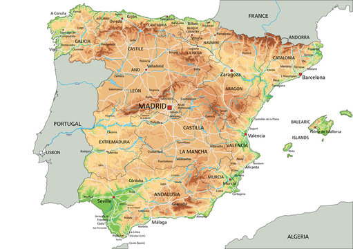 6,029 Spain Portugal Map Images, Stock Photos, 3D objects, & Vectors