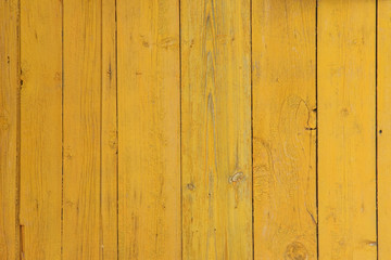 Obraz premium texture old boards yellow