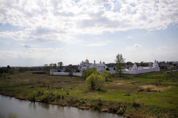 The old historic Russian town of Suzdal - the Golden Ring tourist places