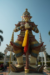 Shrine Udon Thani City Shrine The worship of the inhabitants And adloussopy Giant who protect the city of Udon Thani  Thailand