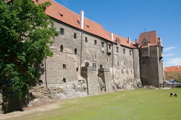 Fototapeta na wymiar Castle Strakonice in the Southern Bohemia,Czech Republic