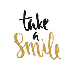 Hand drawn lettering poster