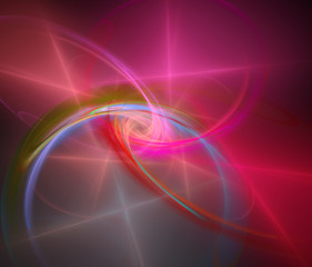 Abstract fractal background