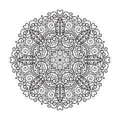 Vector mandala ornament