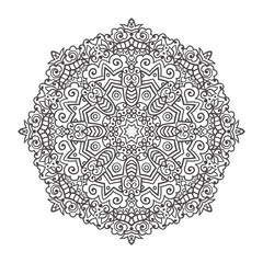 Vector mandala ornament