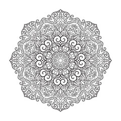 Vector mandala ornament