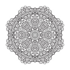 Vector mandala ornament