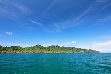  The paradise island in trang province , thailand
